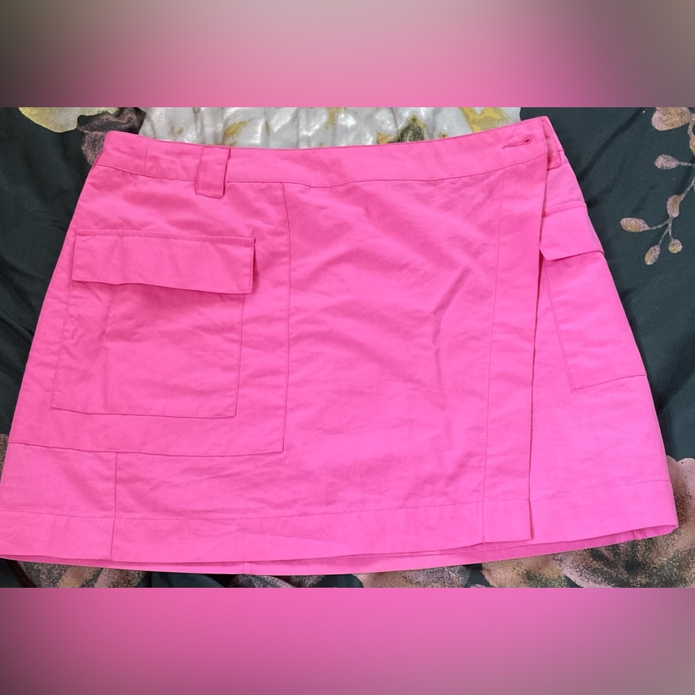 Pink Pencil Skirt